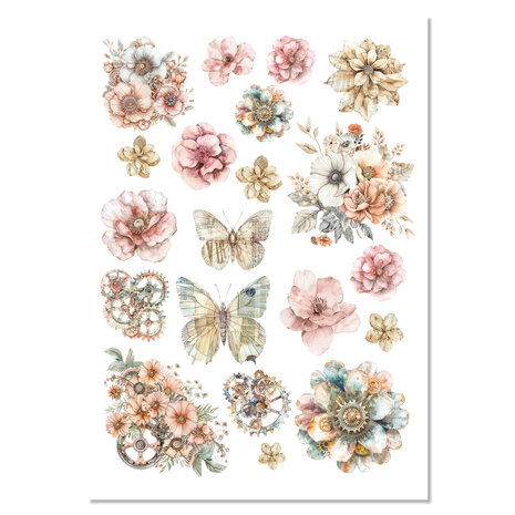 Ciao Bella Papercrafting PRE-ORDER Lost in Time A4 Mixed Rice Papers (MF007) Ciao Bella Papercrafting PRE-ORDER Lost in Time A4 Mixed Rice Papers (MF007)