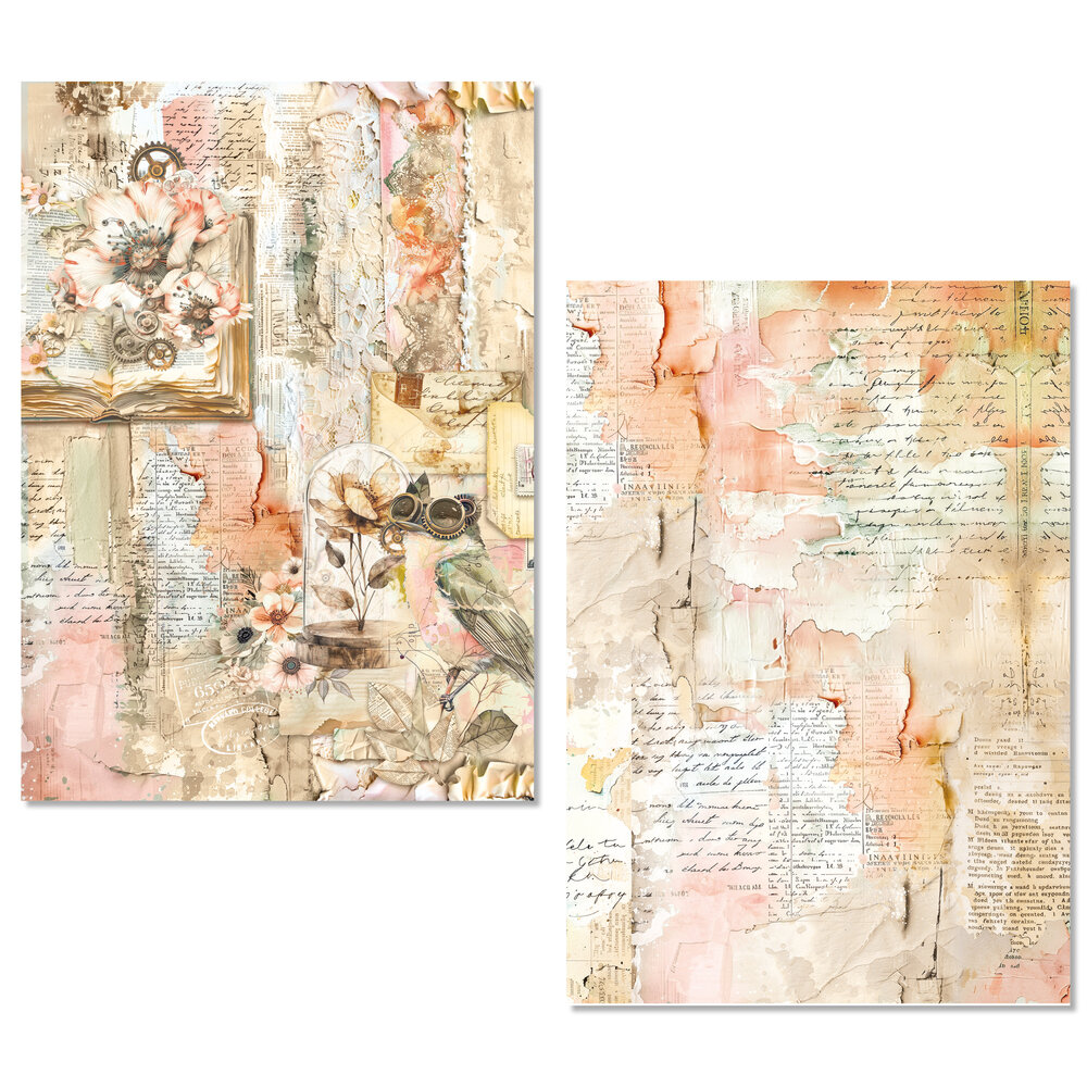 Ciao Bella Papercrafting PRE-ORDER Lost in Time A5 Mixed Rice Papers (MFS007) Ciao Bella Papercrafting PRE-ORDER Lost in Time A5 Mixed Rice Papers (MFS007)