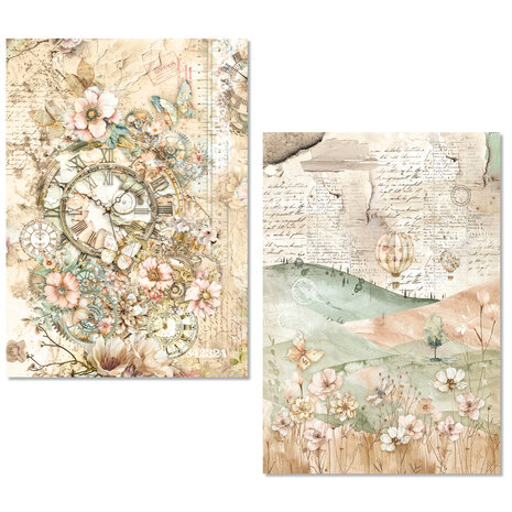 Ciao Bella Papercrafting PRE-ORDER Lost in Time A5 Mixed Rice Papers (MFS007) Ciao Bella Papercrafting PRE-ORDER Lost in Time A5 Mixed Rice Papers (MFS007)