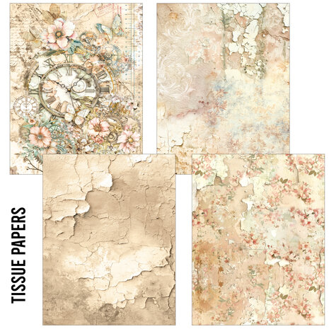 Ciao Bella Papercrafting PRE-ORDER Craftmix A5 Mixed Paper Pack Lost in Time (MC007)