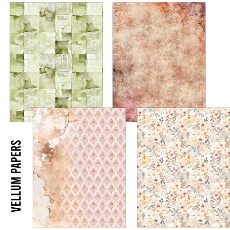 Ciao Bella Papercrafting PRE-ORDER Craftmix A5 Mixed Paper Pack Lost in Time (MC007)