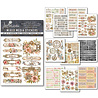 Ciao Bella Papercrafting PRE-ORDER Lost in Time Mixed Media Stickers (MB011)