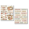 Ciao Bella Papercrafting PRE-ORDER Lost in Time Mixed Media Stickers (MB011)