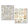 Ciao Bella Papercrafting PRE-ORDER Lost in Time Mixed Media Stickers (MB011)