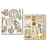 Ciao Bella Papercrafting PRE-ORDER Lost in Time Mixed Media Stickers (MB011)