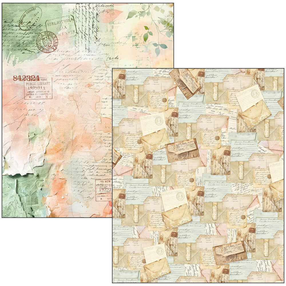 Ciao Bella Papercrafting PRE-ORDER Lost in Time A4 Mixed Media Book (MA007)