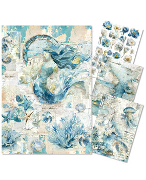 Ciao Bella Papercrafting PRE-ORDER Edge of the Ocean A4 Mixed Rice Papers (MF008) Ciao Bella Papercrafting PRE-ORDER Edge of the Ocean A4 Mixed Rice Papers (MF008)