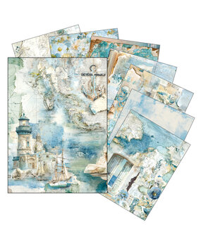 Ciao Bella Papercrafting PRE-ORDER Edge of the Ocean A5 Mixed Rice Papers (MFS008) Ciao Bella Papercrafting PRE-ORDER Edge of the Ocean A5 Mixed Rice Papers (MFS008)