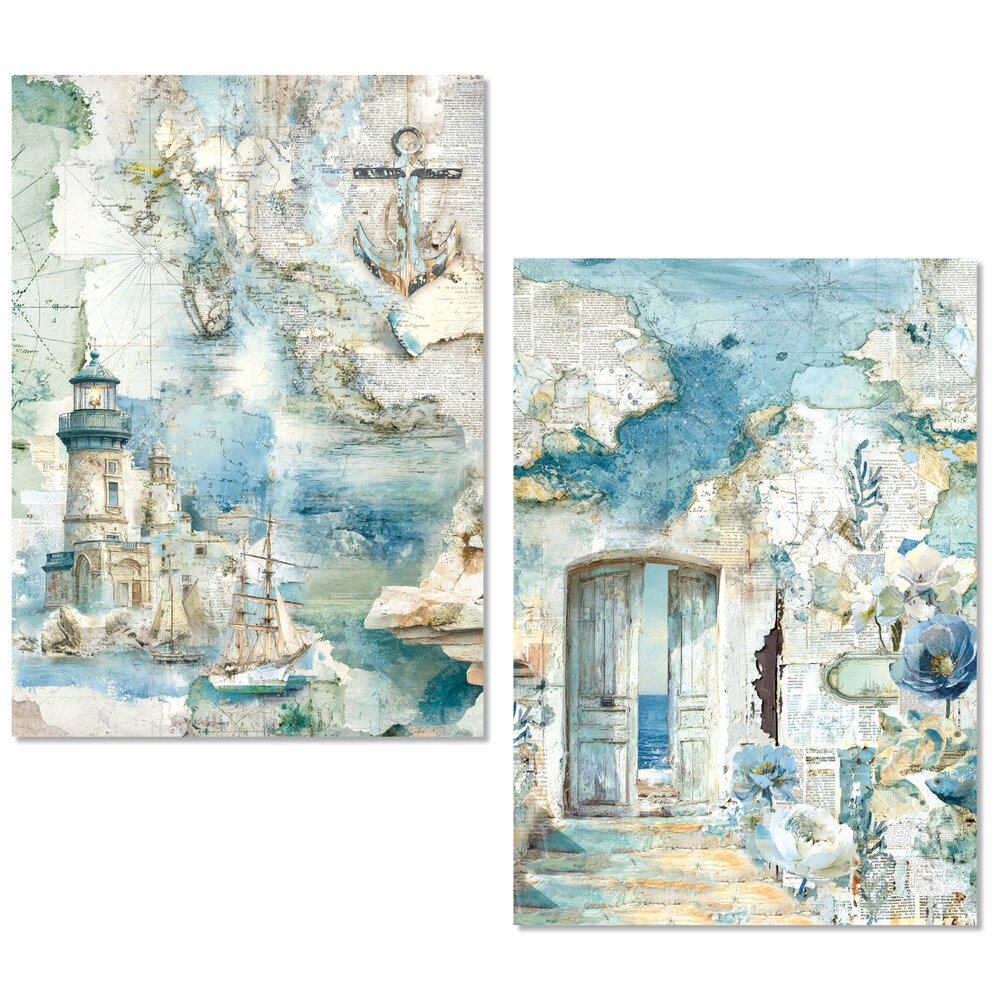 Ciao Bella Papercrafting PRE-ORDER Edge of the Ocean A5 Mixed Rice Papers (MFS008) Ciao Bella Papercrafting PRE-ORDER Edge of the Ocean A5 Mixed Rice Papers (MFS008)
