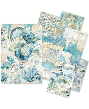 Ciao Bella Papercrafting PRE-ORDER Craftmix A5 Mixed Paper Pack Edge of the Ocean (MC008) Ciao Bella Papercrafting PRE-ORDER Craftmix A5 Mixed Paper Pack Edge of the Ocean (MC008)
