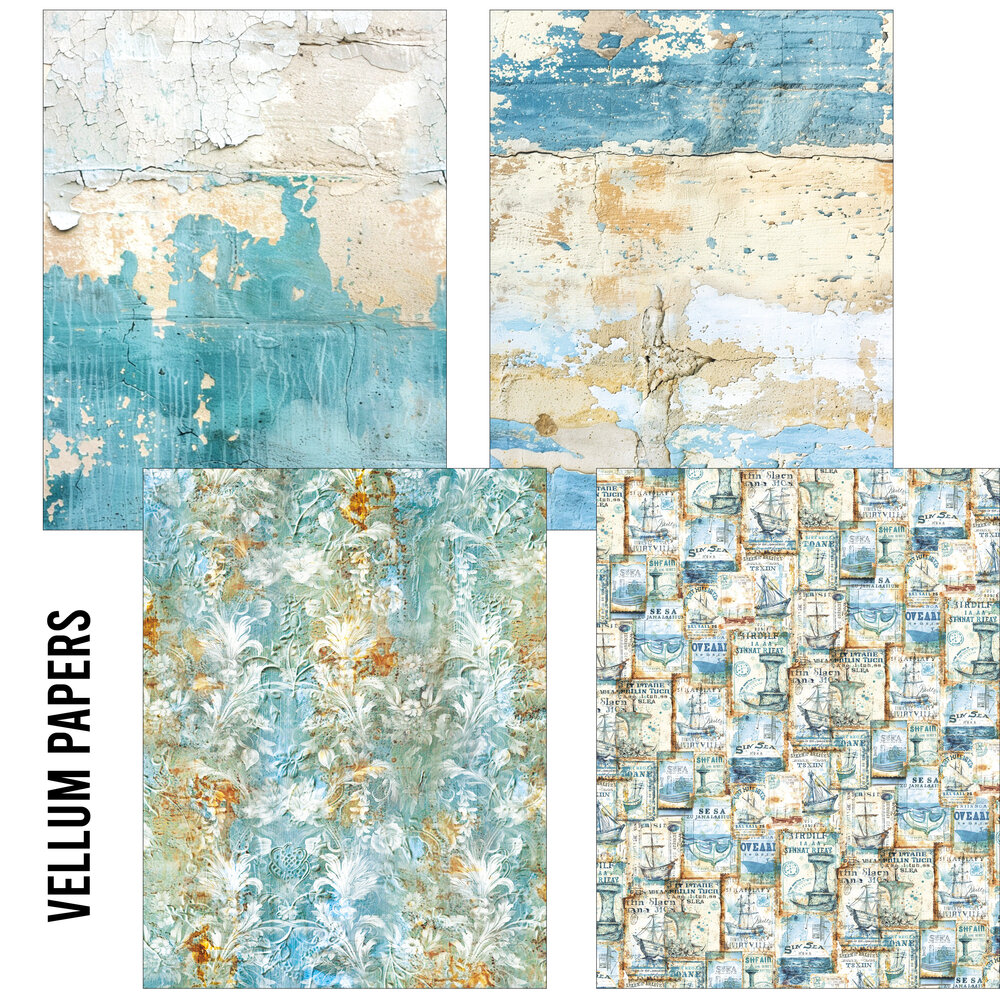 Ciao Bella Papercrafting PRE-ORDER Craftmix A5 Mixed Paper Pack Edge of the Ocean (MC008) Ciao Bella Papercrafting PRE-ORDER Craftmix A5 Mixed Paper Pack Edge of the Ocean (MC008)