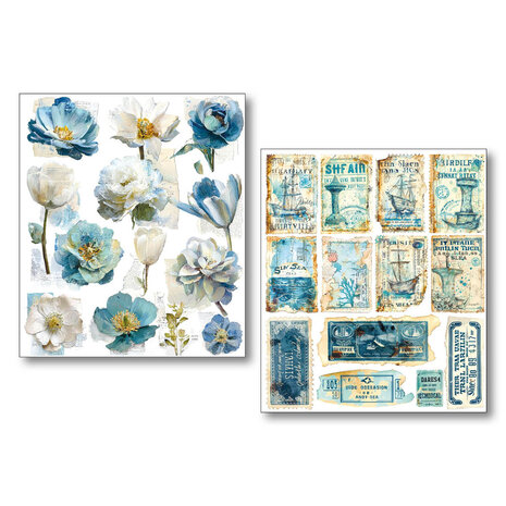 Ciao Bella Papercrafting PRE-ORDER Edge of the Ocean Mixed Media Stickers (MB012) Ciao Bella Papercrafting PRE-ORDER Edge of the Ocean Mixed Media Stickers (MB012)