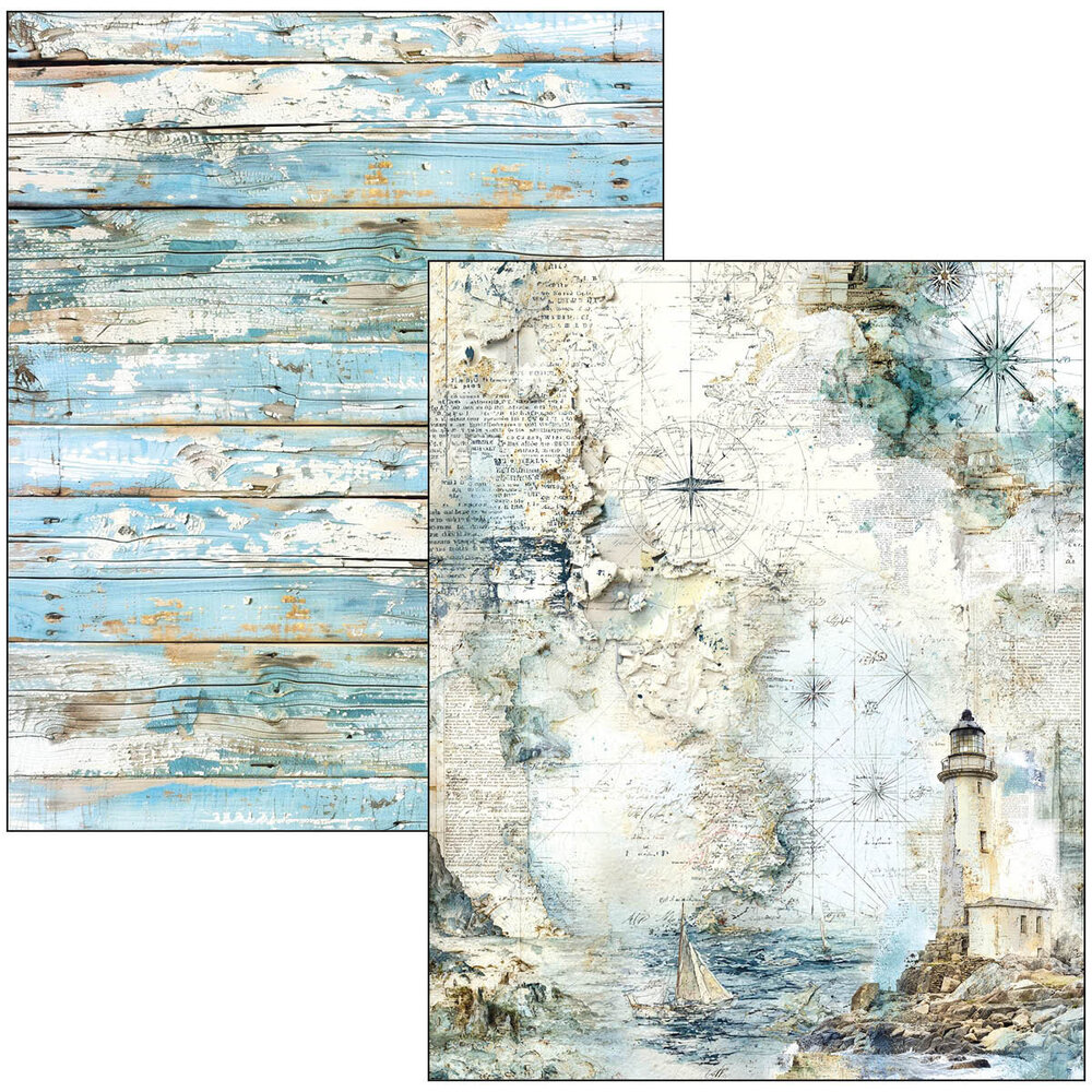 Ciao Bella Papercrafting PRE-ORDER Edge of the Ocean A4 Mixed Media Book (MA008) Ciao Bella Papercrafting PRE-ORDER Edge of the Ocean A4 Mixed Media Book (MA008)