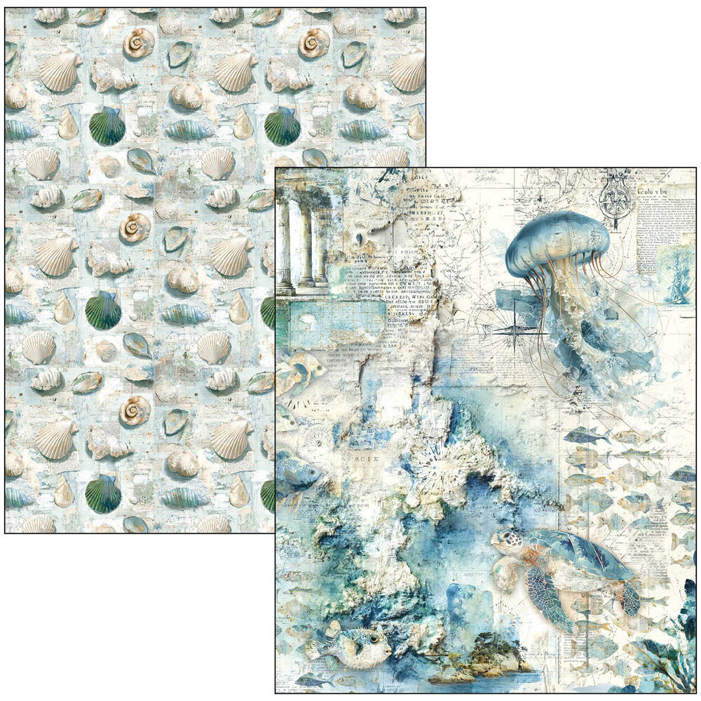 Ciao Bella Papercrafting PRE-ORDER Edge of the Ocean A4 Mixed Media Book (MA008) Ciao Bella Papercrafting PRE-ORDER Edge of the Ocean A4 Mixed Media Book (MA008)