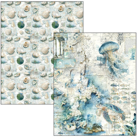 Ciao Bella Papercrafting PRE-ORDER Edge of the Ocean A4 Mixed Media Book (MA008) Ciao Bella Papercrafting PRE-ORDER Edge of the Ocean A4 Mixed Media Book (MA008)