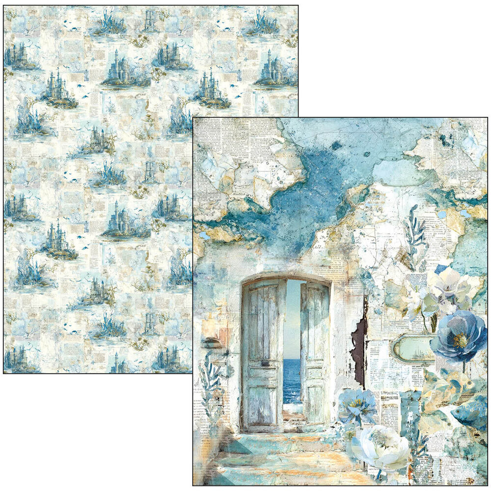 Ciao Bella Papercrafting PRE-ORDER Edge of the Ocean A4 Mixed Media Book (MA008) Ciao Bella Papercrafting PRE-ORDER Edge of the Ocean A4 Mixed Media Book (MA008)