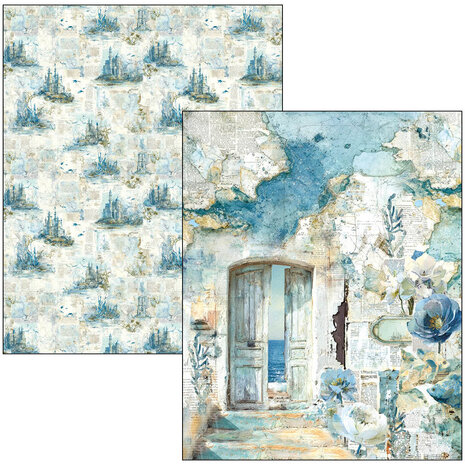 Ciao Bella Papercrafting PRE-ORDER Edge of the Ocean A4 Mixed Media Book (MA008) Ciao Bella Papercrafting PRE-ORDER Edge of the Ocean A4 Mixed Media Book (MA008)