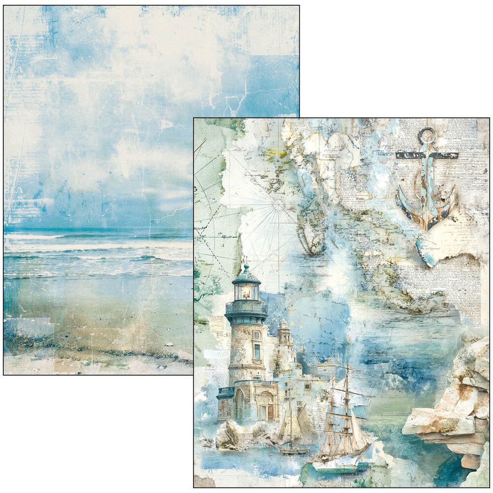 Ciao Bella Papercrafting PRE-ORDER Edge of the Ocean A4 Mixed Media Book (MA008) Ciao Bella Papercrafting PRE-ORDER Edge of the Ocean A4 Mixed Media Book (MA008)