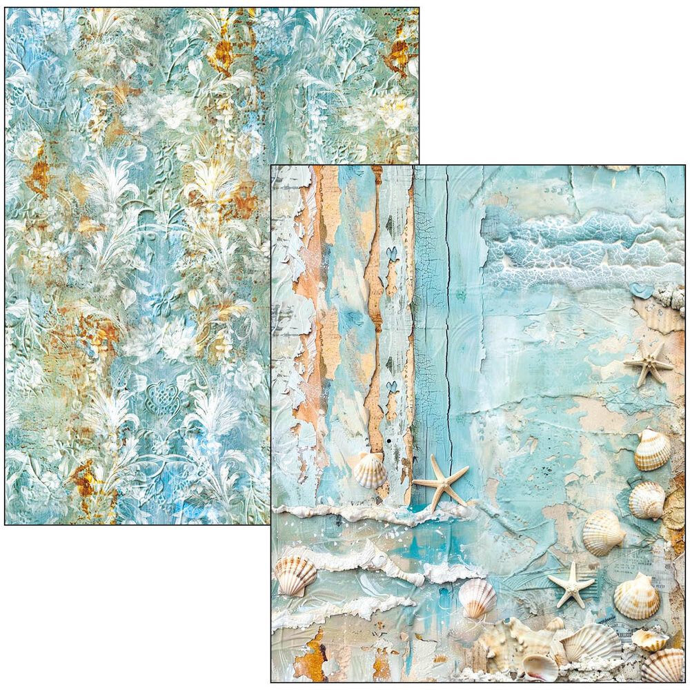 Ciao Bella Papercrafting PRE-ORDER Edge of the Ocean A4 Mixed Media Book (MA008) Ciao Bella Papercrafting PRE-ORDER Edge of the Ocean A4 Mixed Media Book (MA008)