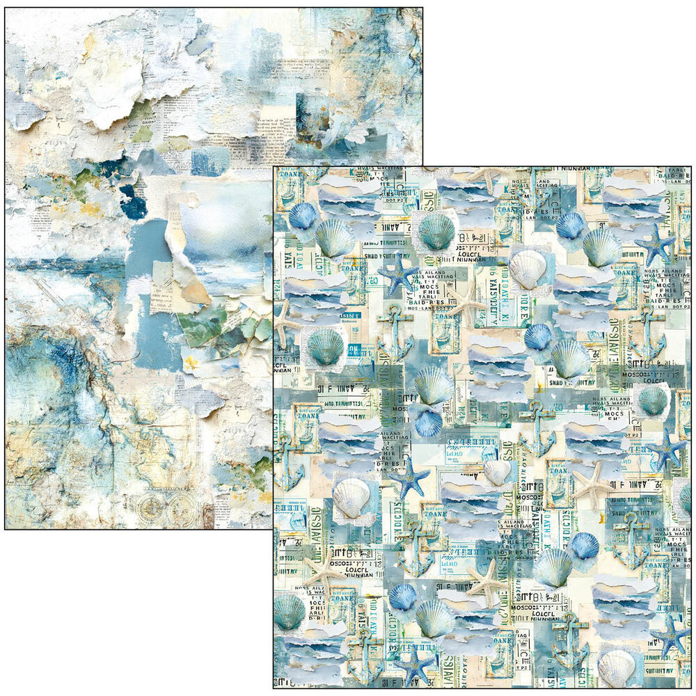Ciao Bella Papercrafting PRE-ORDER Edge of the Ocean A4 Mixed Media Book (MA008) Ciao Bella Papercrafting PRE-ORDER Edge of the Ocean A4 Mixed Media Book (MA008)