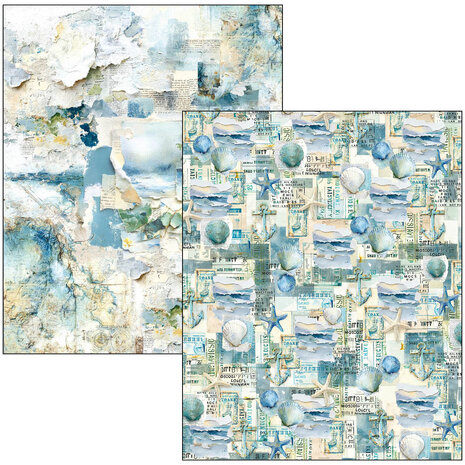 Ciao Bella Papercrafting PRE-ORDER Edge of the Ocean A4 Mixed Media Book (MA008) Ciao Bella Papercrafting PRE-ORDER Edge of the Ocean A4 Mixed Media Book (MA008)