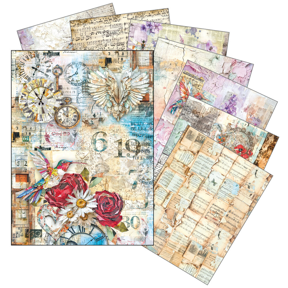 Ciao Bella Papercrafting PRE-ORDER The Sound of Spring A5 Mixed Rice Papers (MFS009) Ciao Bella Papercrafting PRE-ORDER The Sound of Spring A5 Mixed Rice Papers (MFS009)