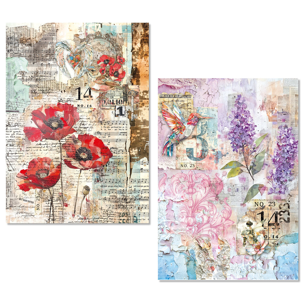 Ciao Bella Papercrafting PRE-ORDER The Sound of Spring A5 Mixed Rice Papers (MFS009) Ciao Bella Papercrafting PRE-ORDER The Sound of Spring A5 Mixed Rice Papers (MFS009)