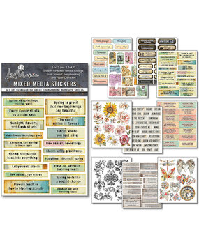 Ciao Bella Papercrafting PRE-ORDER The Sound of Spring Mixed Media Stickers (MB013) Ciao Bella Papercrafting PRE-ORDER The Sound of Spring Mixed Media Stickers (MB013)