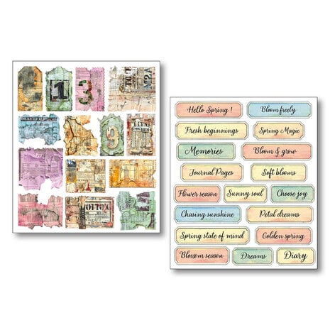 Ciao Bella Papercrafting PRE-ORDER The Sound of Spring Mixed Media Stickers (MB013) Ciao Bella Papercrafting PRE-ORDER The Sound of Spring Mixed Media Stickers (MB013)