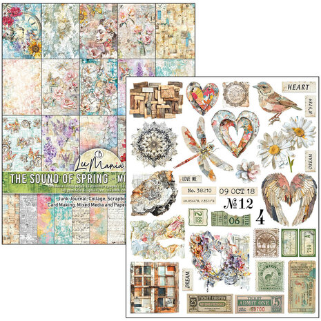 Ciao Bella Papercrafting PRE-ORDER The Sound of Spring A4 Mixed Media Book (MA009) Ciao Bella Papercrafting PRE-ORDER The Sound of Spring A4 Mixed Media Book (MA009)