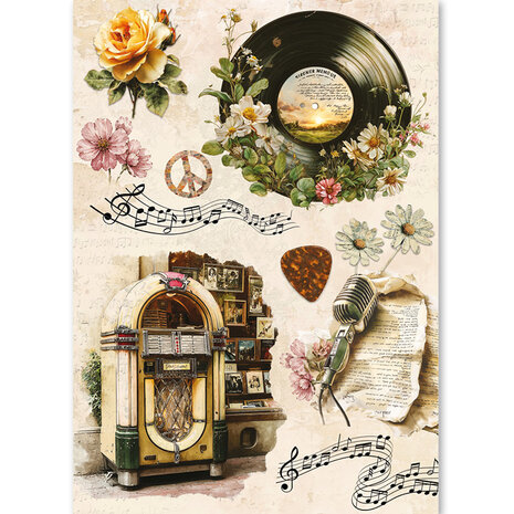 Ciao Bella Papercrafting PRE-ORDER Seventies A5 Mixed Rice Papers (CBRS043) Ciao Bella Papercrafting PRE-ORDER Seventies A5 Mixed Rice Papers (CBRS043)