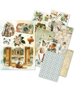 Ciao Bella Papercrafting PRE-ORDER Asia Diary A5 Mixed Rice Papers (CBRS044) Ciao Bella Papercrafting PRE-ORDER Asia Diary A5 Mixed Rice Papers (CBRS044)