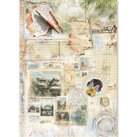 Ciao Bella Papercrafting PRE-ORDER Asia Diary A5 Mixed Rice Papers (CBRS044) Ciao Bella Papercrafting PRE-ORDER Asia Diary A5 Mixed Rice Papers (CBRS044)