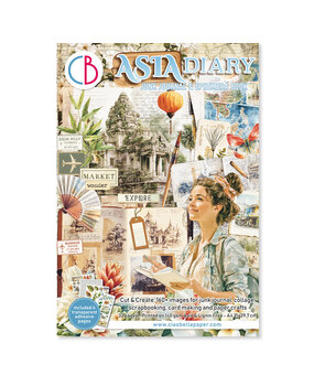 Ciao Bella Papercrafting PRE-ORDER Asia Diary A4 Junk Journal Ephemera Book (CBB028) Ciao Bella Papercrafting PRE-ORDER Asia Diary A4 Junk Journal Ephemera Book (CBB028)