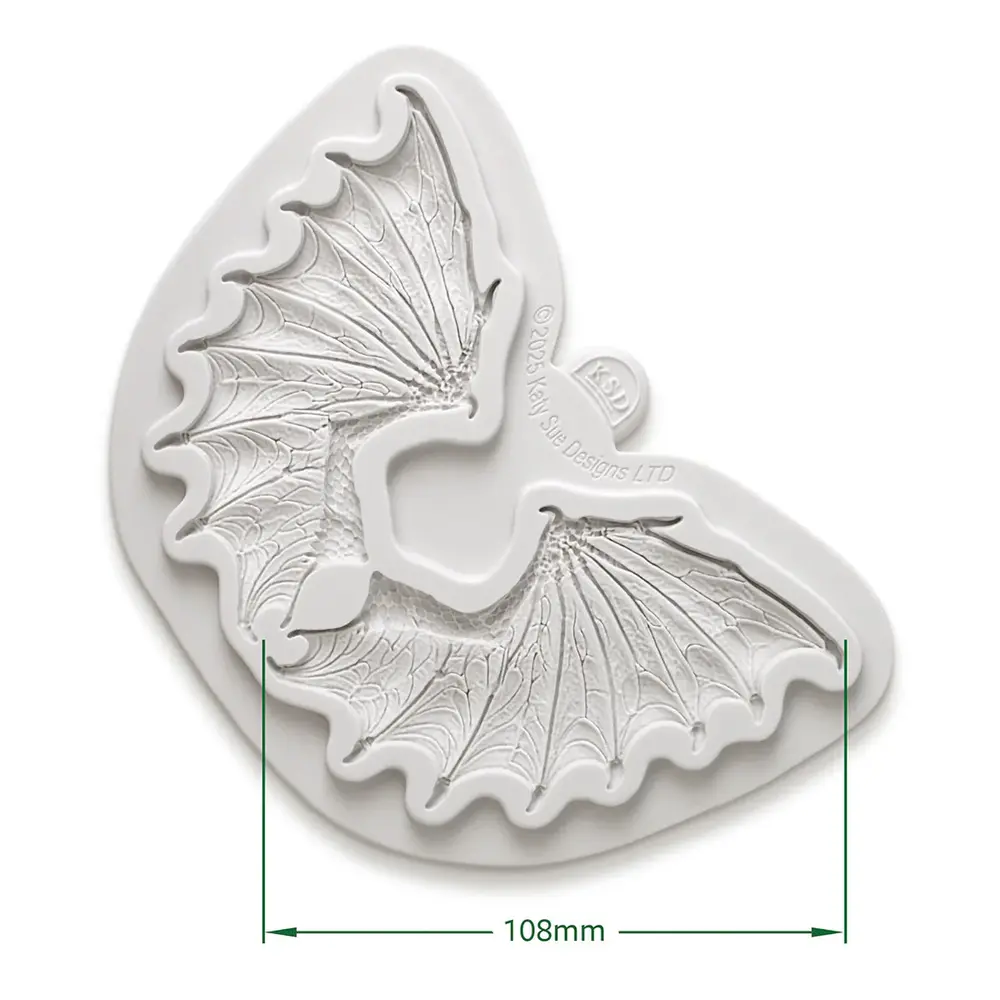 Cosmic Shimmer Silicone Mould Dragon Wings (CE0158-CS)