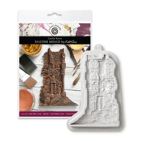 Cosmic Shimmer Silicone Mould Castle Ruins (CE0160-CS)