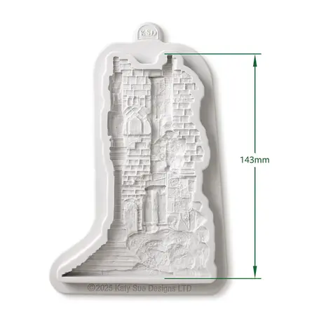 Cosmic Shimmer Silicone Mould Castle Ruins (CE0160-CS)