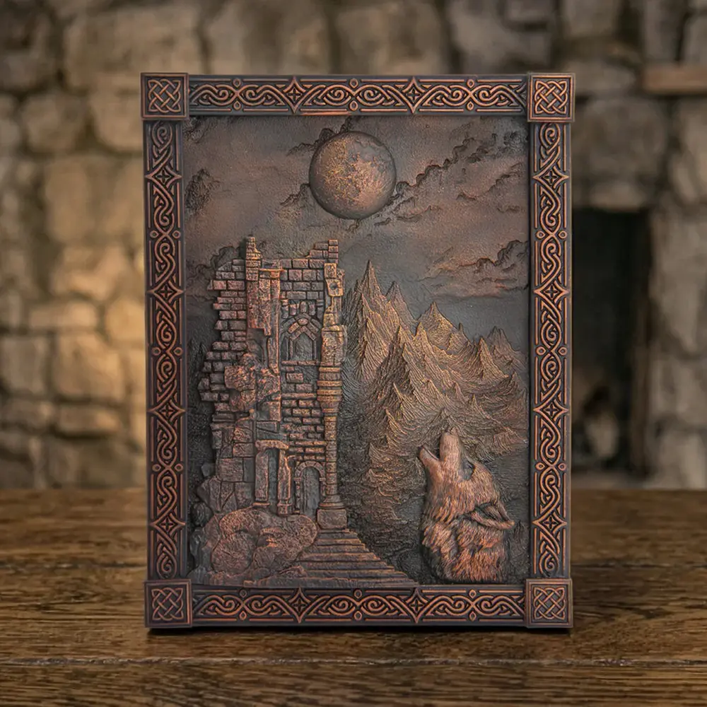Cosmic Shimmer Silicone Mould Castle Ruins (CE0160-CS)