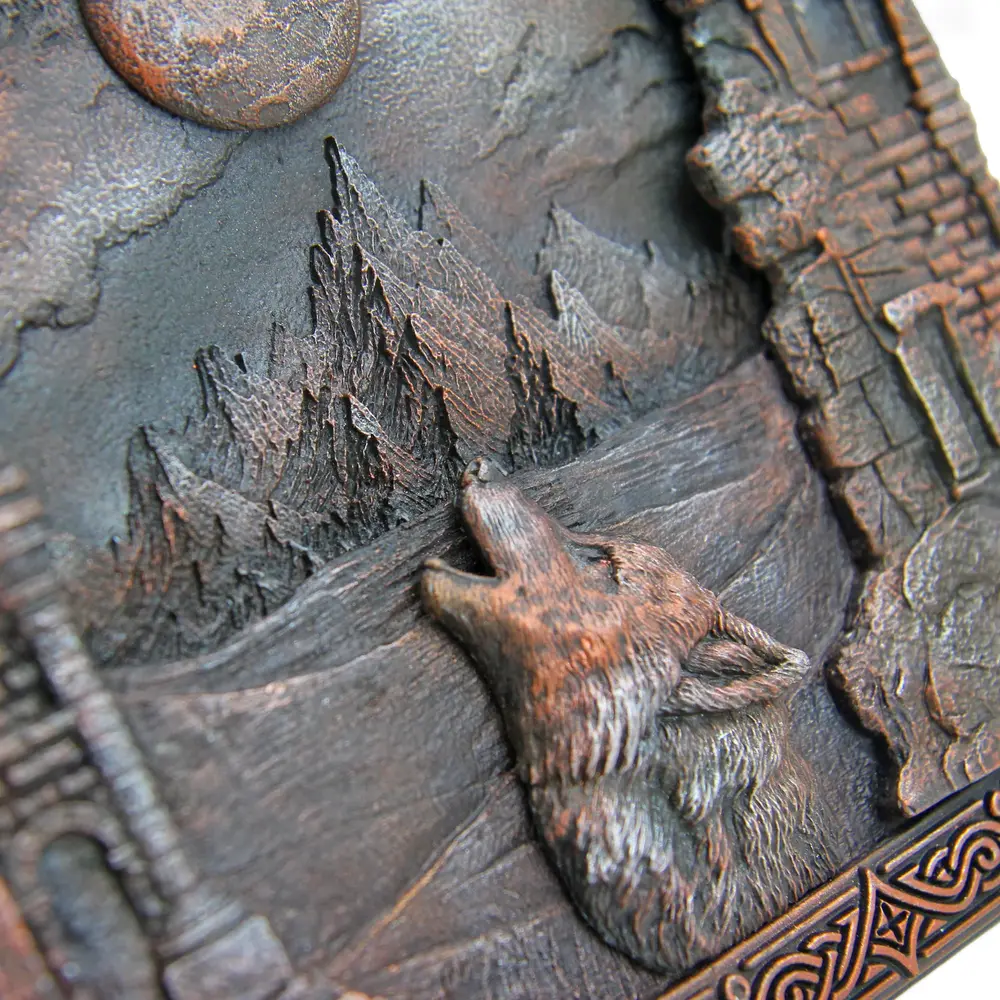 Cosmic Shimmer Silicone Mould Mystical Mountain Scene (CE0161-CS)
