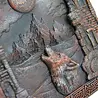 Cosmic Shimmer Silicone Mould Mystical Mountain Scene (CE0161-CS)
