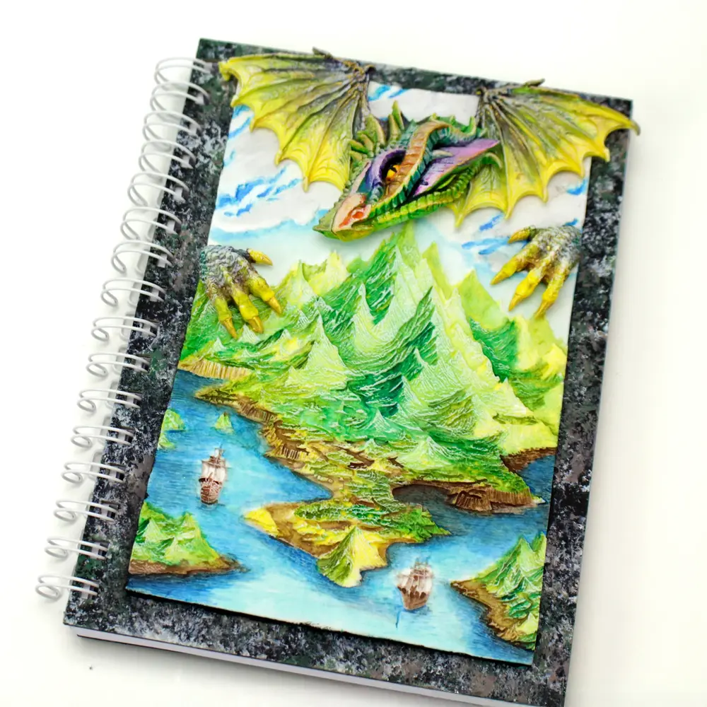 Cosmic Shimmer Silicone Mould Mystical Mountain Scene (CE0161-CS)