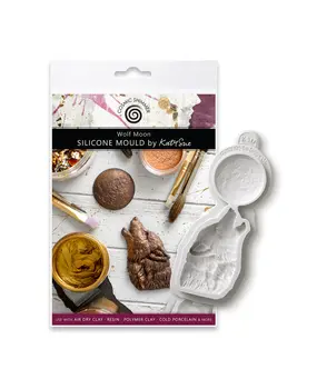 Cosmic Shimmer Silicone Mould Wolf Moon (CF0078-CS)