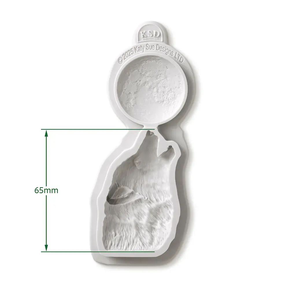 Cosmic Shimmer Silicone Mould Wolf Moon (CF0078-CS)