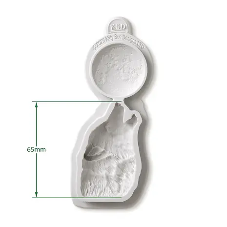 Cosmic Shimmer Silicone Mould Wolf Moon (CF0078-CS)