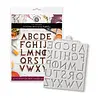Cosmic Shimmer Silicone Mould Iron Alphabet (DM0052-CS)