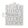 Cosmic Shimmer Silicone Mould Iron Alphabet (DM0052-CS)