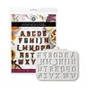 Cosmic Shimmer Silicone Mould Gothic Font Uppercase Alphabet (CA0225-CS)