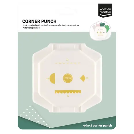 Vaessen Creative 4 in 1 Hoekpons Tickets (2137-136)