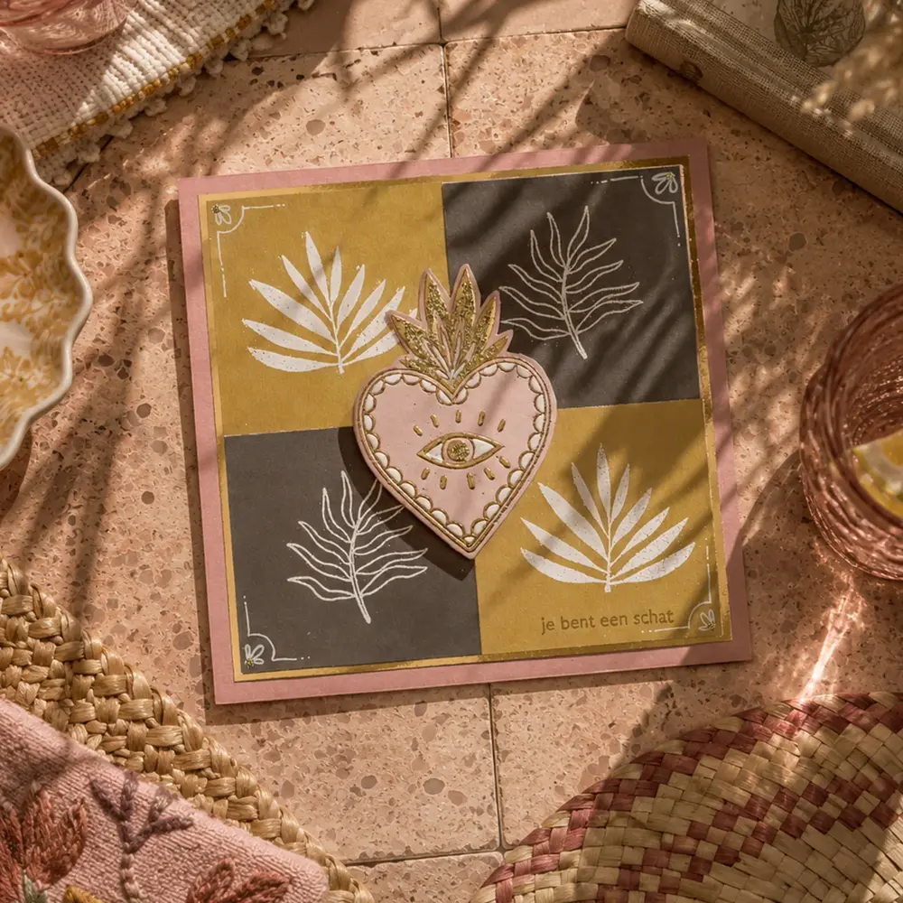 Vaessen Creative Boho Stories Clear Stamps Tiger Lilly (3625-0502) Vaessen Creative Boho Stories Clear Stamps Tiger Lilly (3625-0502)