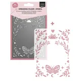 Vaessen Creative Boho Stories 3D Embossing Folder + Stencil Twilight Tarot (3625-0505)